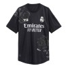 Officiële Voetbalshirt + Korte Broek Doelman Real Madrid Vierde 2023-24 Zwarte - Kids